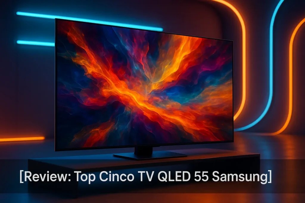 Top Cinco TV QLED 55 Samsung