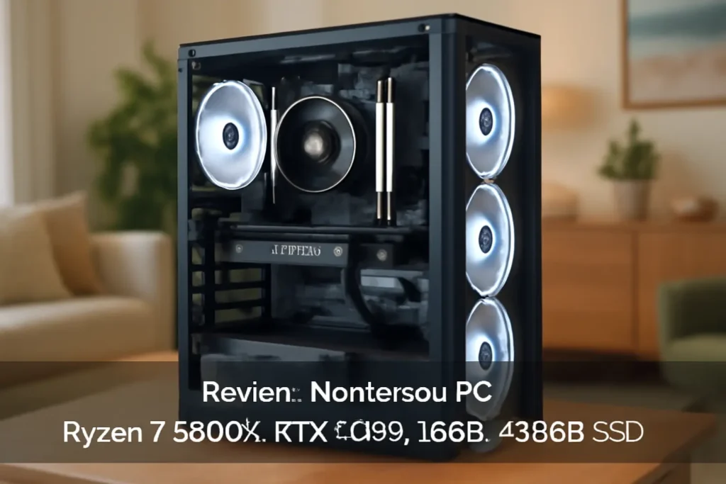 Monte seu PC: Ryzen 7 5800X, RTX 4060, 16GB, 480GB SSD