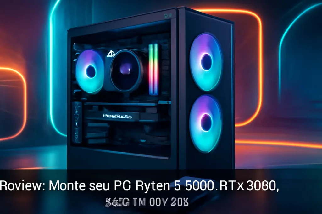 Monte seu PC: Ryzen 5 5600, RTX 3060, 16GB, 480GB SSD