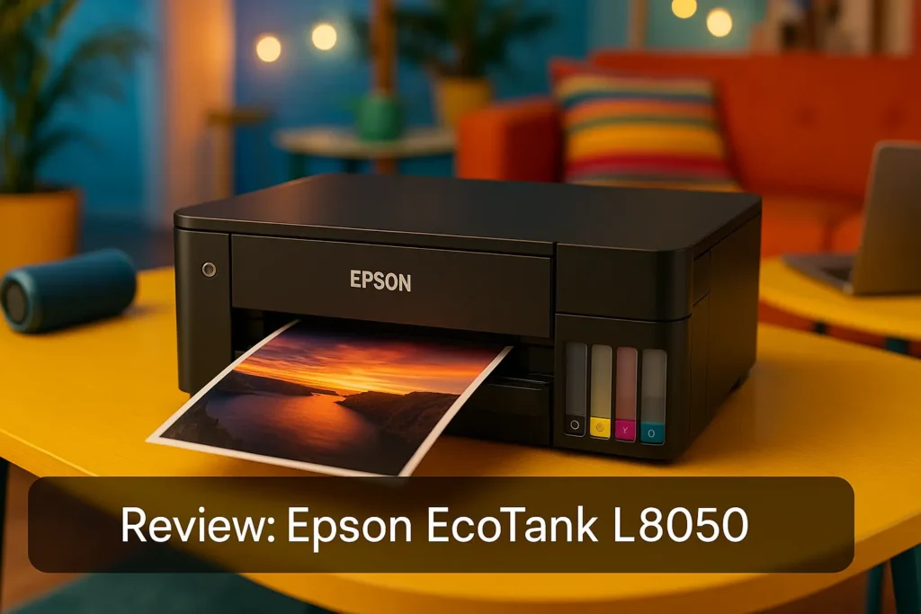 Epson EcoTank L8050: Impressões Profissionais com Tanque de Tinta