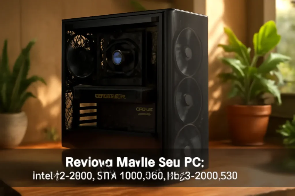 Monte seu PC: Intel i5-8500, GTX 1060 3GB, 16GB, 480GB SSD