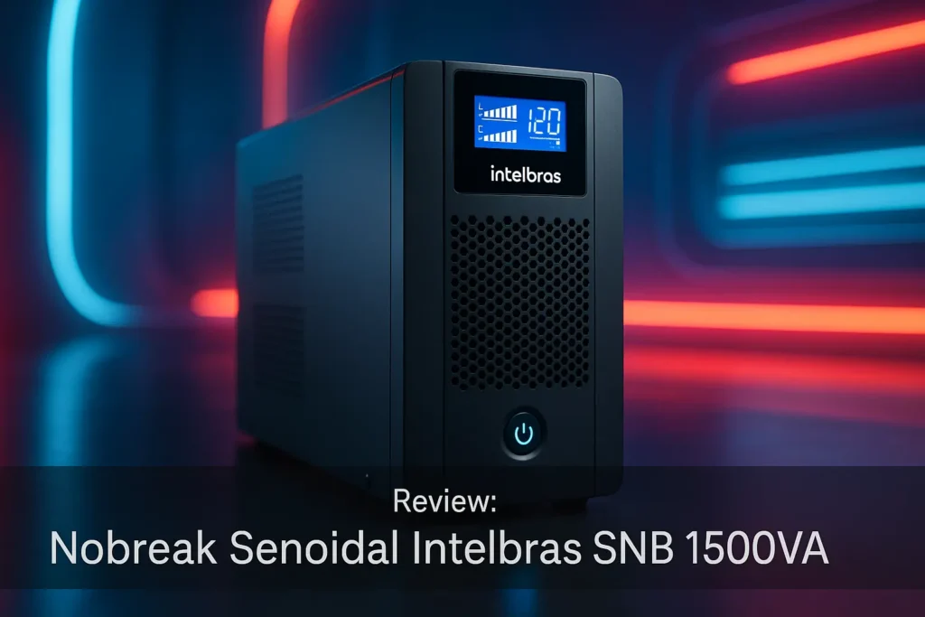 Nobreak Senoidal Intelbras SNB 1500VA: Proteção e Estabilidade Profissional