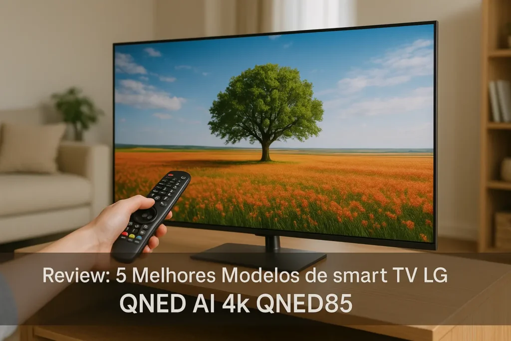 5 Melhores Modelos de smart TV LG QNED AI 4k QNED85