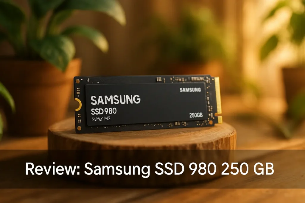 Samsung SSD 980 250 GB: Velocidade NVMe Compacta e Confiável