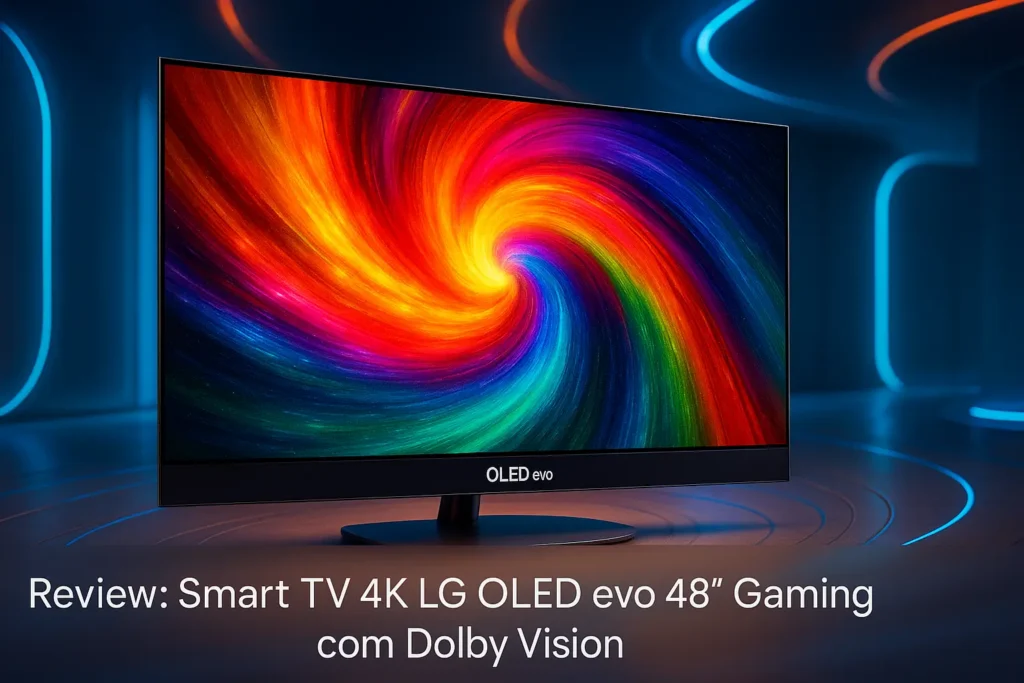 Smart TV 4K LG OLED evo 48" Gaming com Dolby Vision