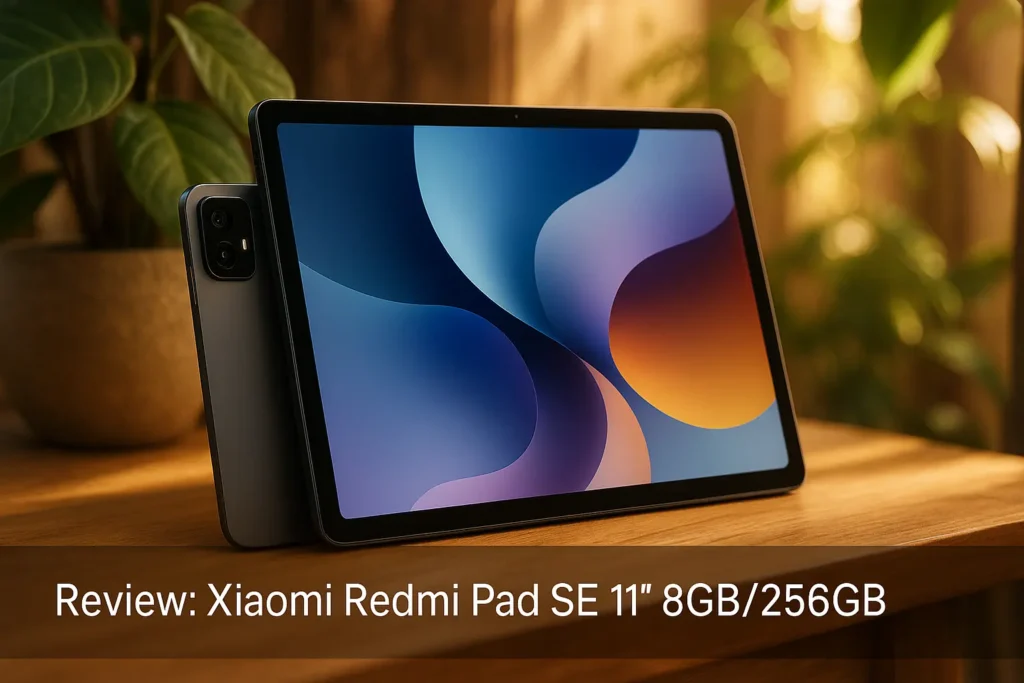 Xiaomi Redmi Pad SE 11" 8GB/256GB: Tela e Performance que Surpreendem