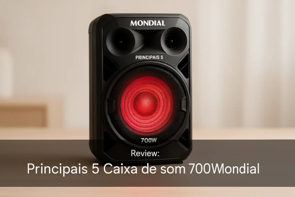 Principais 5 Caixa de som 700w Mondial