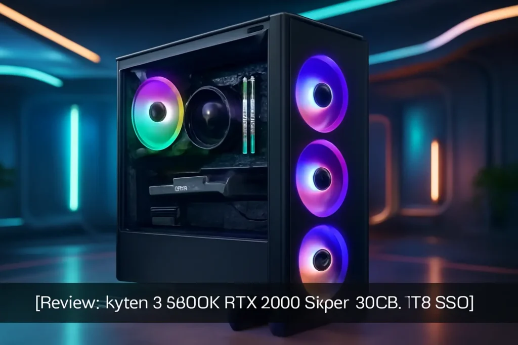 Monte seu PC: Ryzen 5 5600X, RTX 2060 Super, 32GB, 1TB SSD