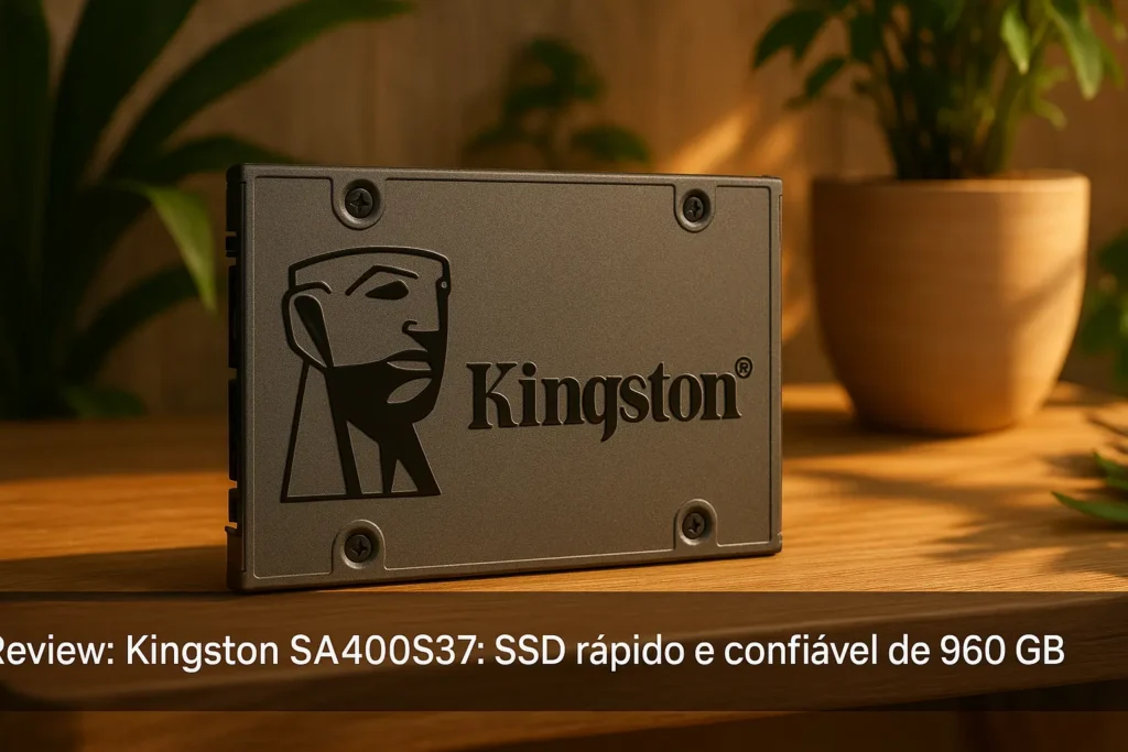 Kingston SA400S37: SSD rápido e confiável de 960 GB