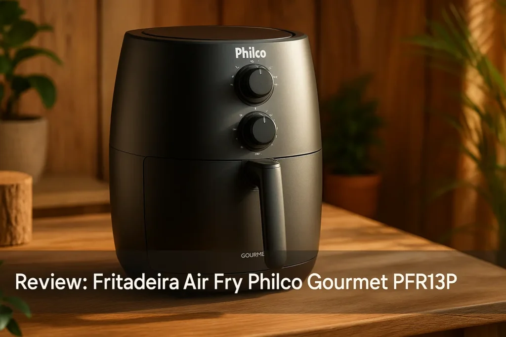 Fritadeira Air Fry Philco Gourmet PFR13P: Capacidade e Praticidade