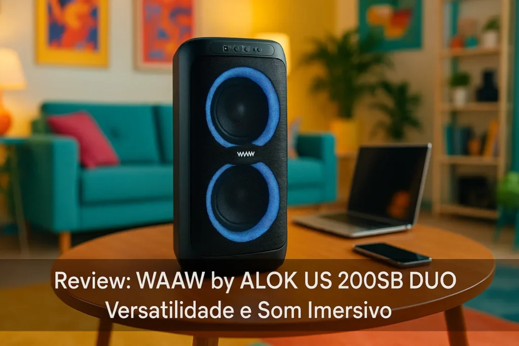 WAAW by ALOK US 200SB DUO: Versatilidade e Som Imersivo