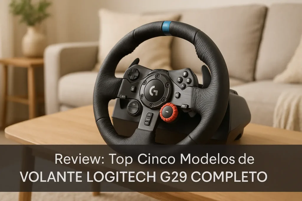 Top Cinco Modelos de  volante logitech g29 completo