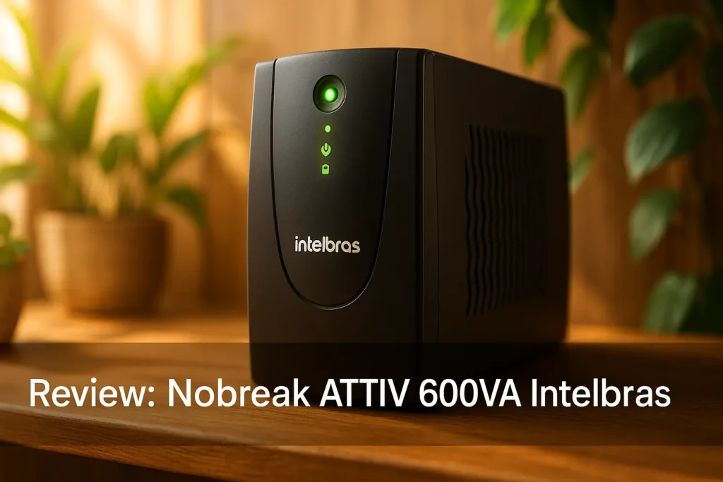Nobreak ATTIV 600VA Intelbras: Proteção e Autonomia em Ambientes Domésticos