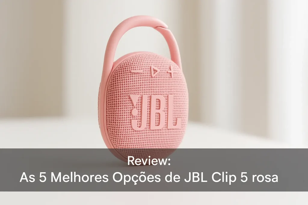 As 5 Melhores Opções de JBL clip 5 rosa