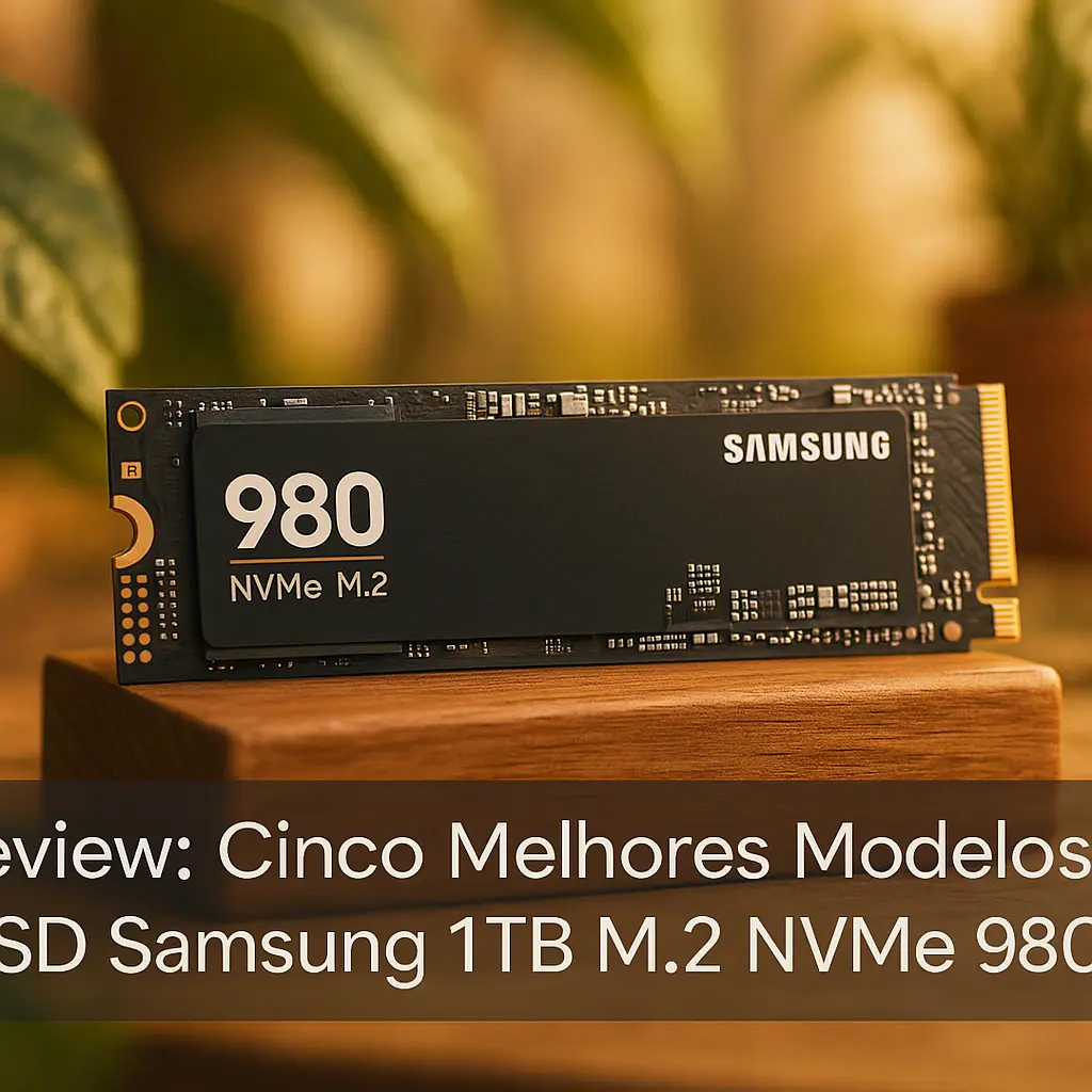 Cinco Melhores Modelos de  SSD Samsung 1tb m.2 nvme 980