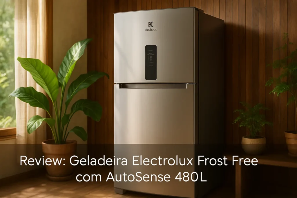 Geladeira Electrolux Frost Free com AutoSense 480L