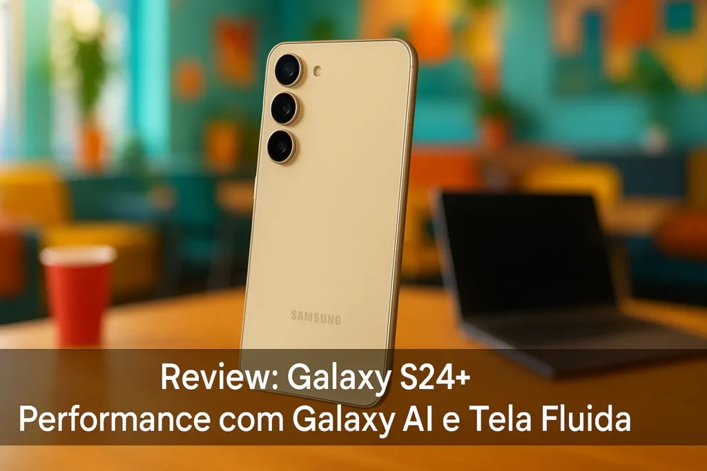 Galaxy S24+: Performance com Galaxy AI e Tela Fluida
