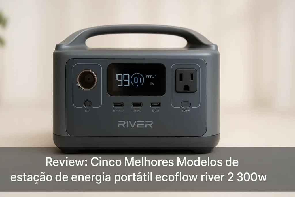 Cinco Melhores Modelos de estação de energia portátil ecoflow river 2 300w
