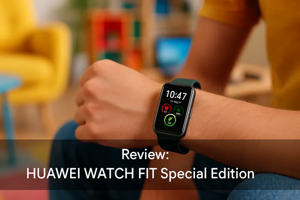 HUAWEI WATCH FIT Special Edition: Tela AMOLED e GPS Integrado