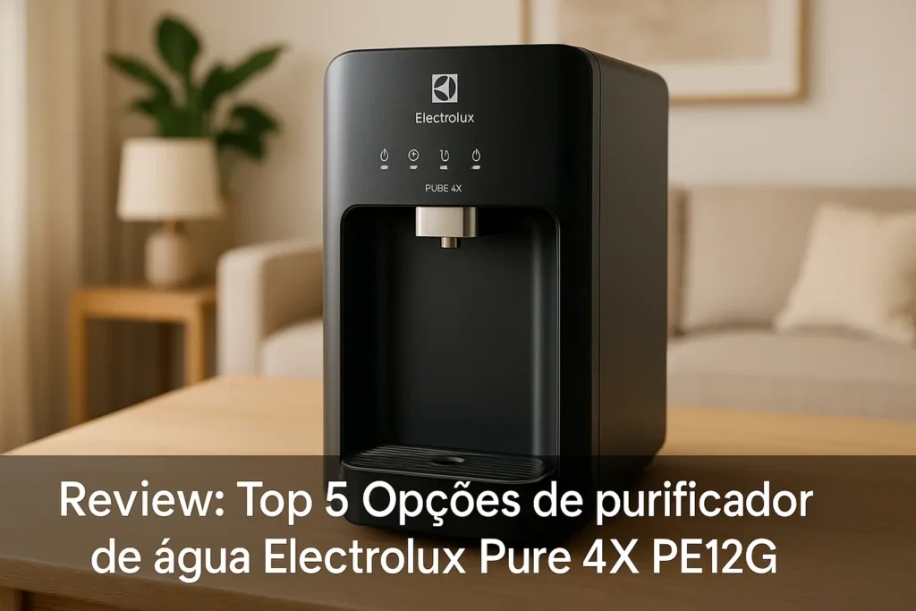 Top 5 Opções de purificador de água electrolux pure 4x pe12g