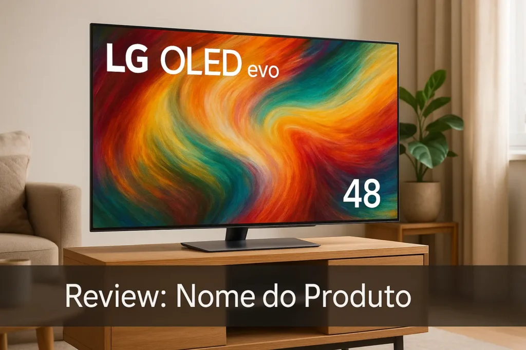 Cinco Principais Modelos de Smart TV LG OLED EVO C3 48 polegadas 4K