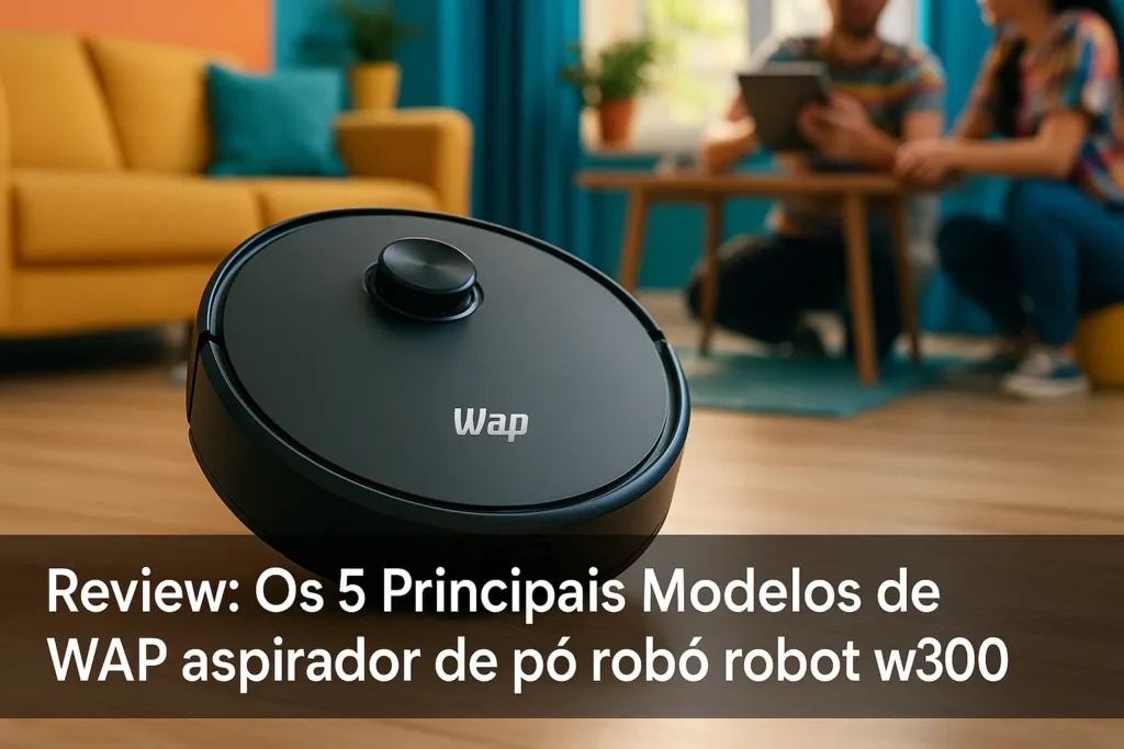 Os 5 Principais Modelos de WAP aspirador de pó robô robot w300