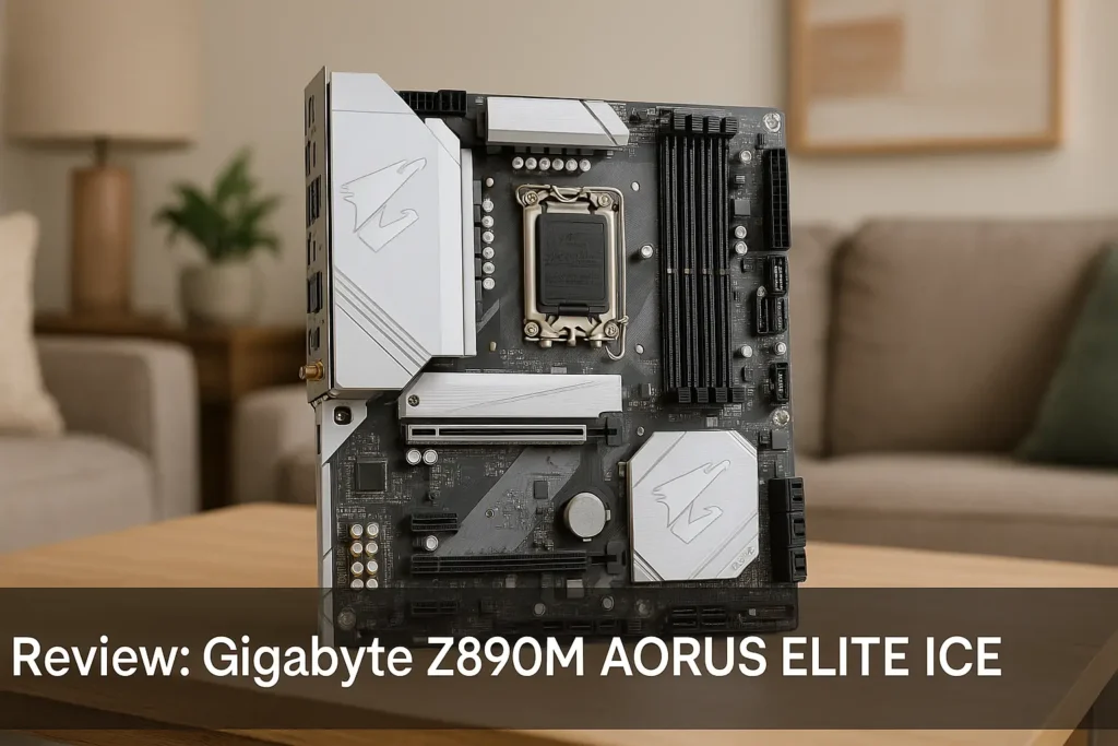 Gigabyte Z890M AORUS ELITE ICE: Potência e Conectividade