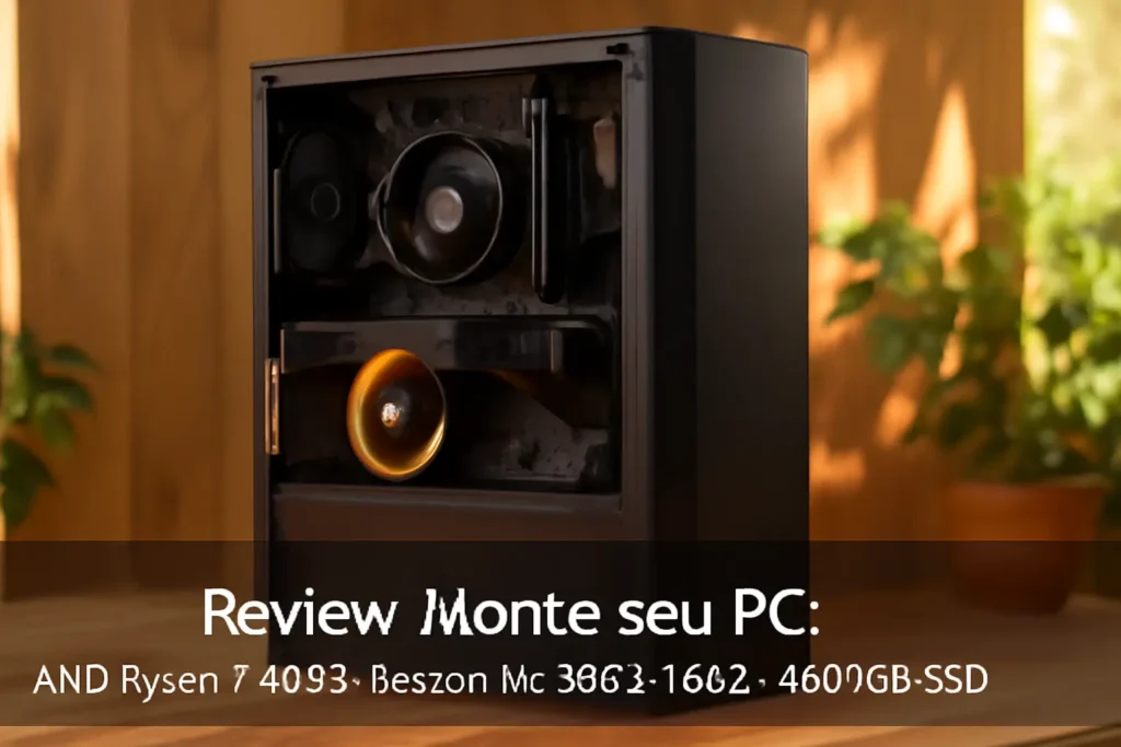 Monte seu PC: AMD Ryzen 5 4500, Radeon RX 5600, 16GB, 480GB SSD