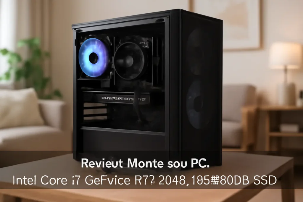 Monte seu PC: Intel Core i7, GeForce RTX 2060, 16GB, 480GB SSD