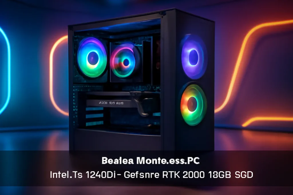 Monte seu PC: Intel i5-12400F, GeForce RTX 3050, 16GB, 480GB SSD