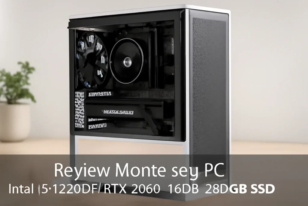 Monte seu PC: Intel i5-12400F, RTX 4060, 16GB, 480GB SSD