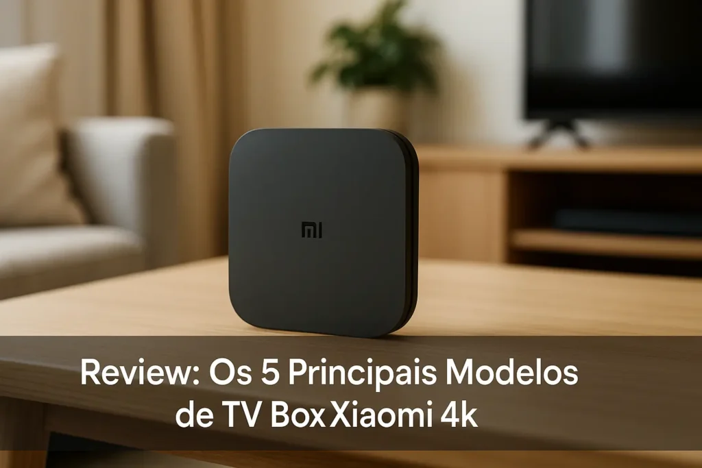 Os 5 Principais Modelos de TV box Xiaomi 4k