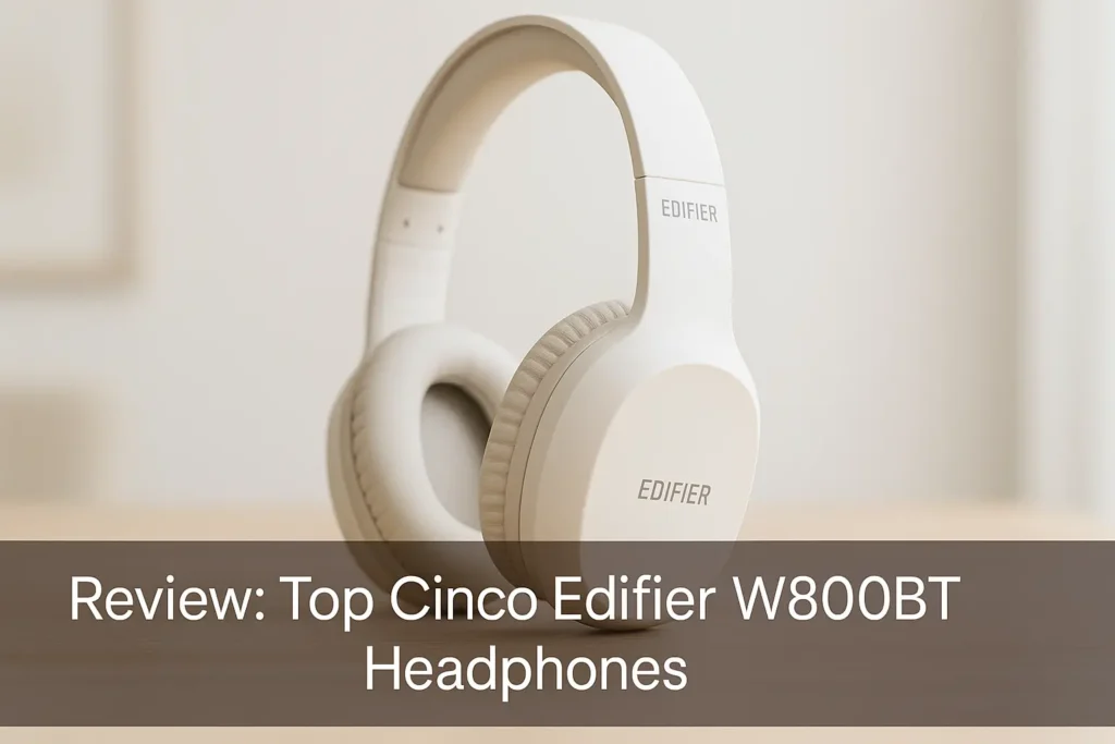 Top Cinco fone Edifier w800bt