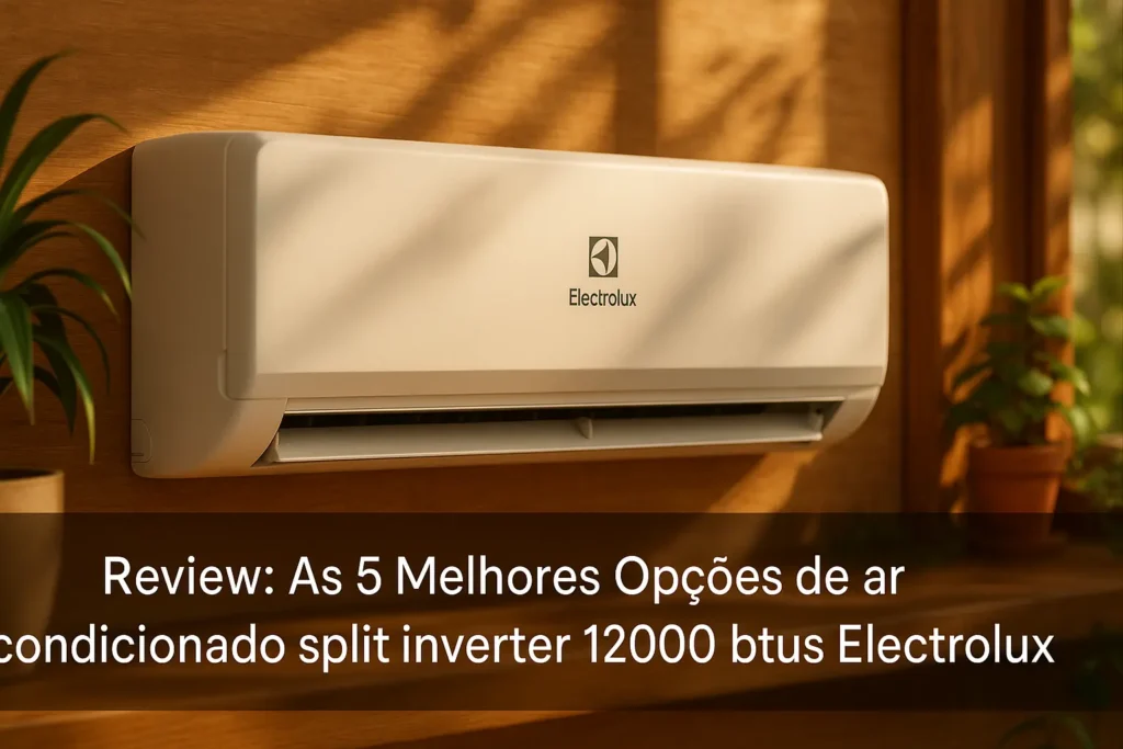 As 5 Melhores Opções de ar condicionado split inverter 12000 btus Electrolux