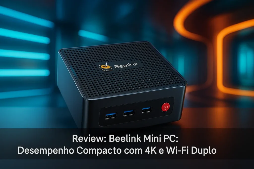 Beelink Mini PC: Desempenho Compacto com 4K e Wi-Fi Duplo