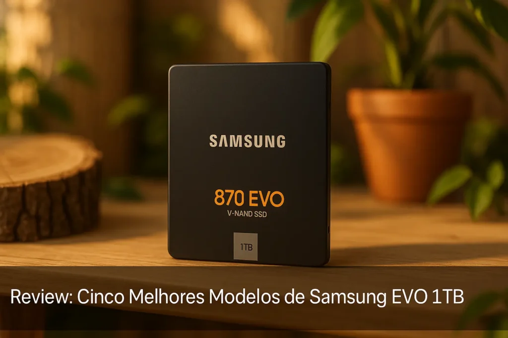 Cinco Melhores Modelos de Samsung EVO 1tb