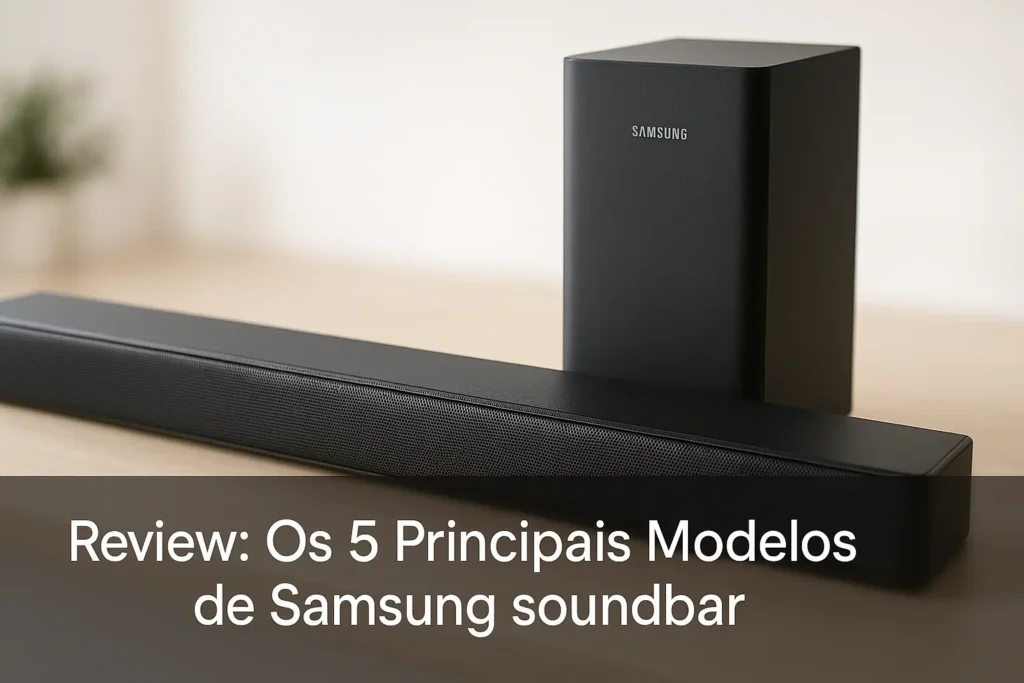Os 5 Principais Modelos de Samsung sondbar