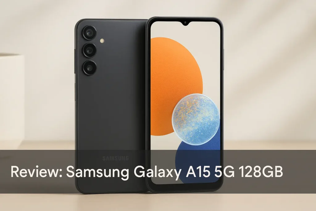 Samsung Galaxy A15 5G 128GB: Conectividade Rápida com Tela AMOLED