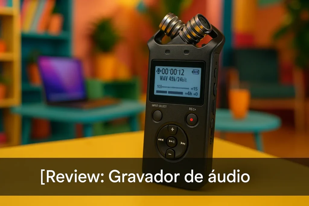 Principais Cinco gravador de aúdio