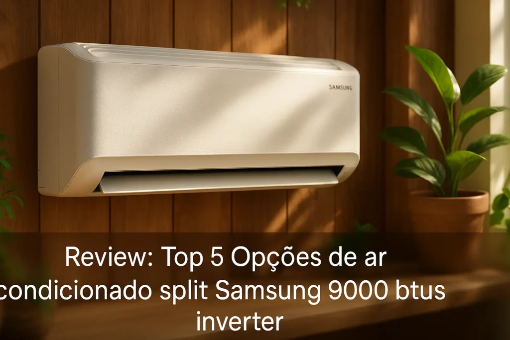 Top 5 Opções de ar condicionado split Samsung 9000 btus inverter
