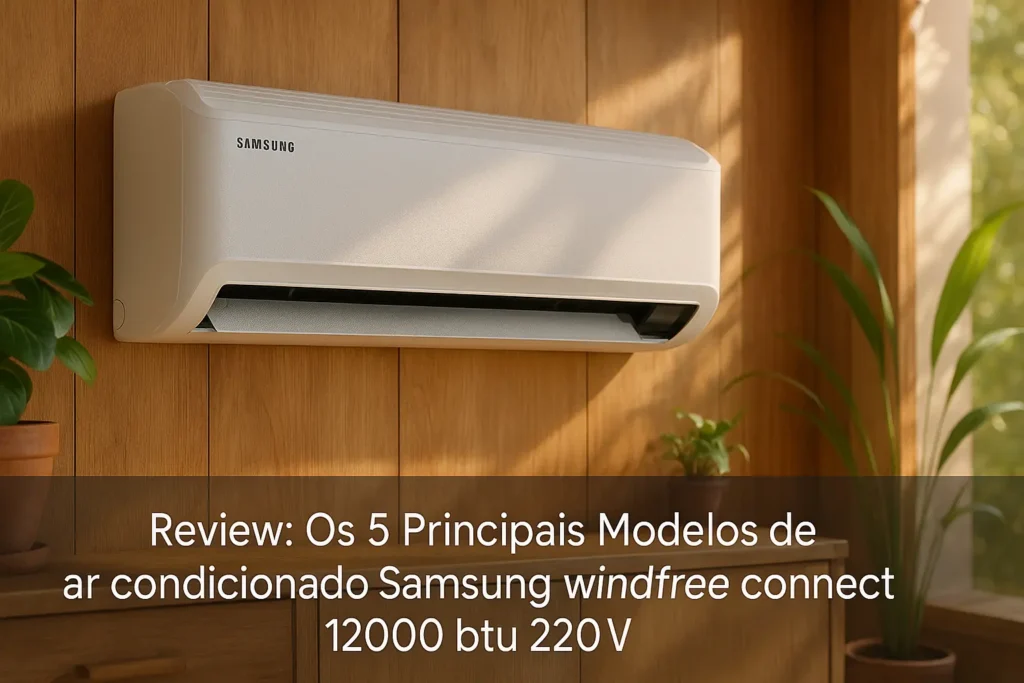 Os 5 Principais Modelos de ar condicionado Samsung windfree connect 12000 btu frio 220v