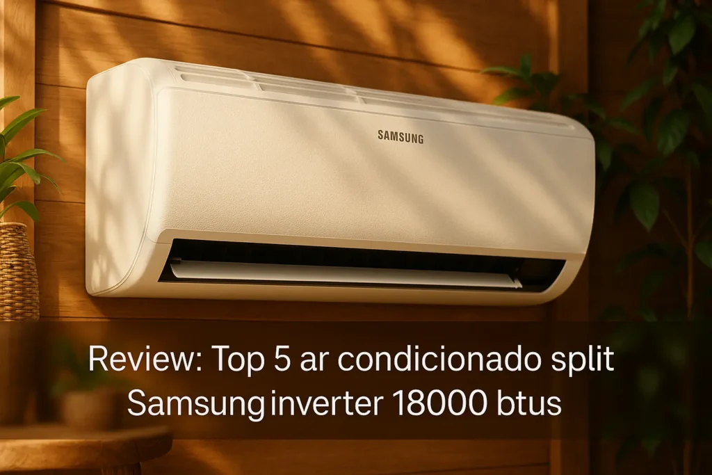 Top 5 ar condicionado split Samsung inverter 18000 btus