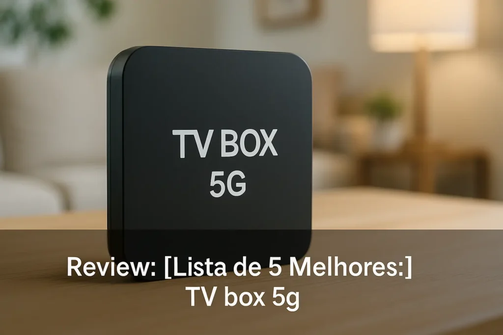 Lista de 5 Melhores: TV box 5g