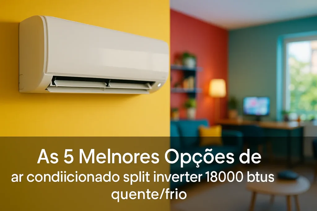 As 5 Melhores Opções de ar condicionado split inverter 18000 btus quente/frio