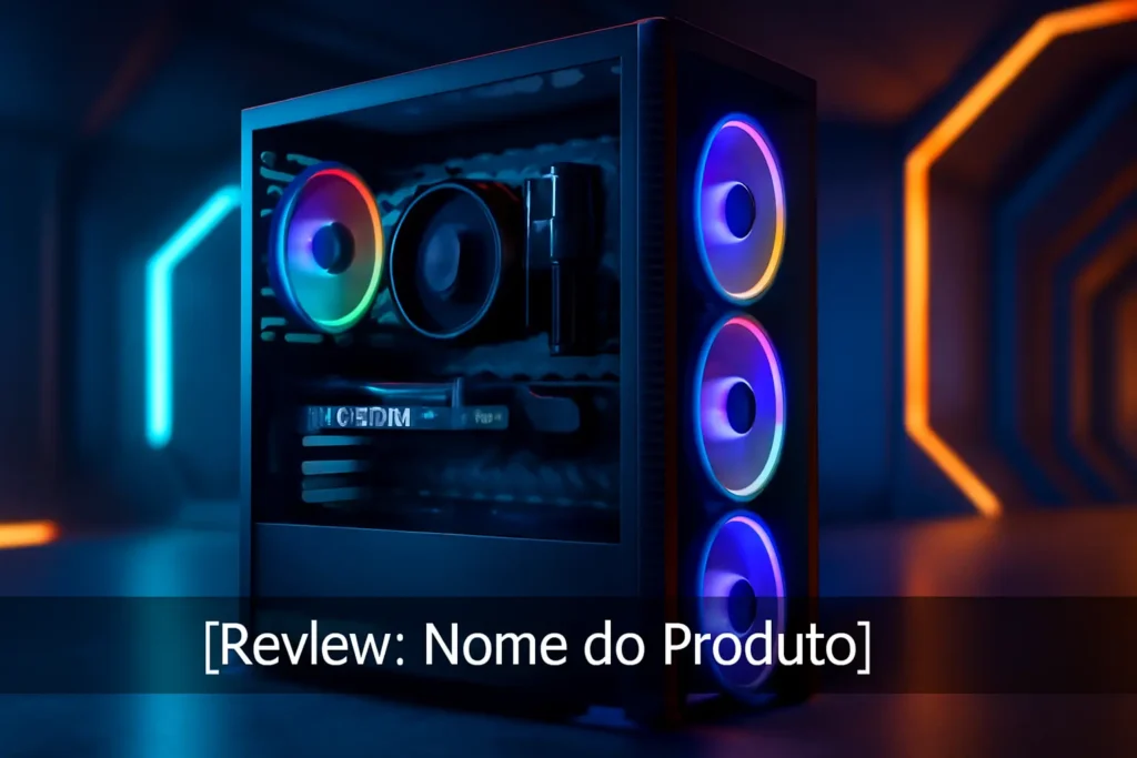 Monte seu PC: Ryzen 5 5500, RTX 4060, 16GB, 480GB SSD