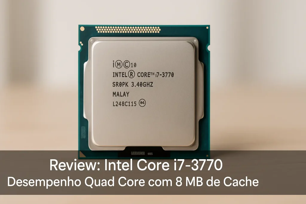 Intel Core i7 3770: Desempenho Quad Core com 8 MB de Cache