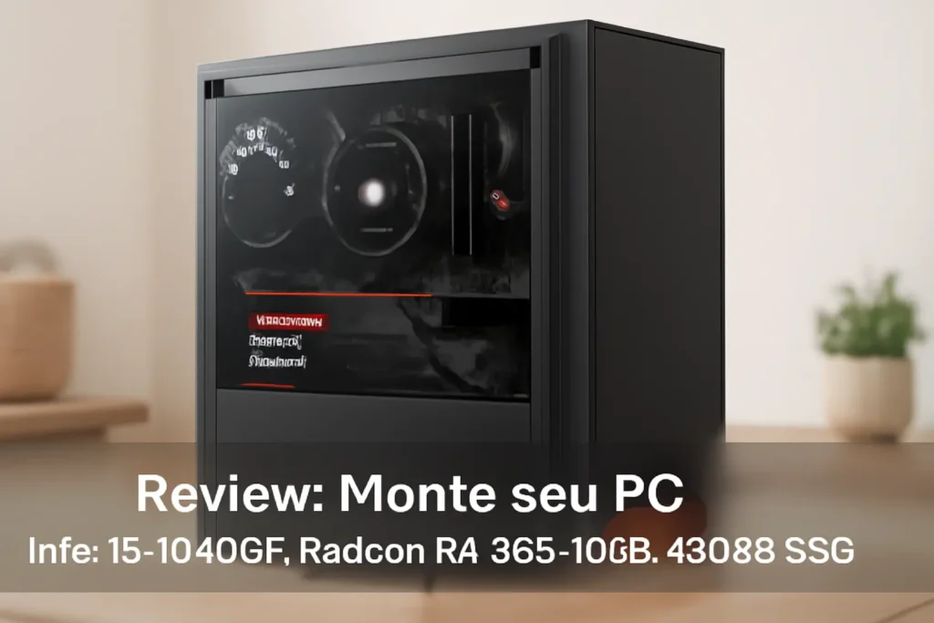 Monte seu PC: Intel i5-10400F, Radeon RX 580, 16GB, 480GB SSD