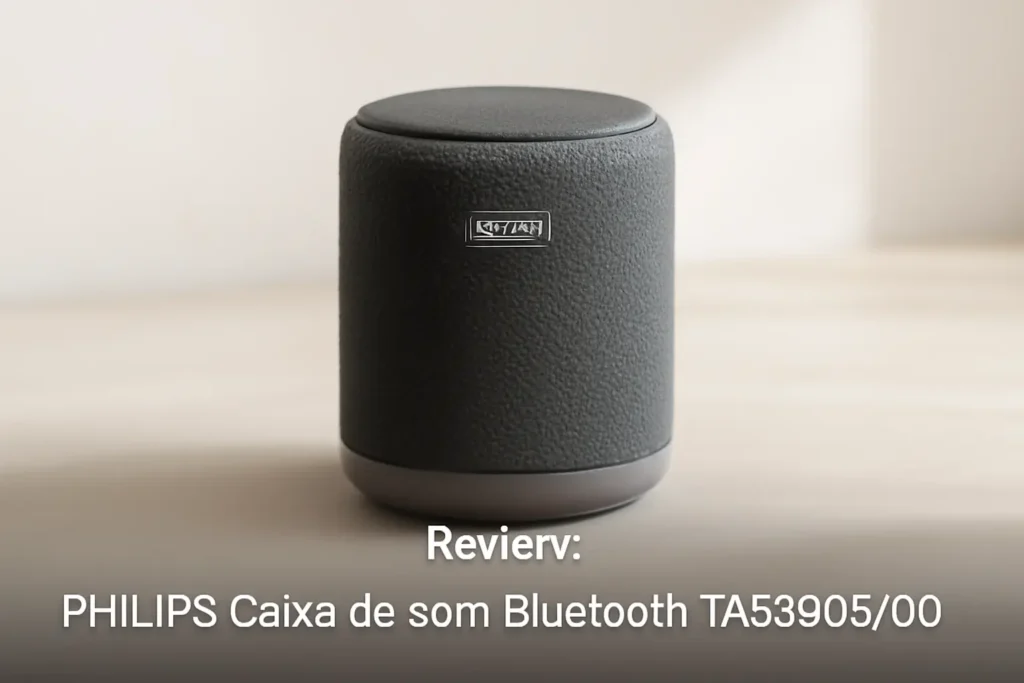 PHILIPS Caixa de som Bluetooth TAS3505/00: Conexão, Resistência à Água e Bateria de Longa Duração