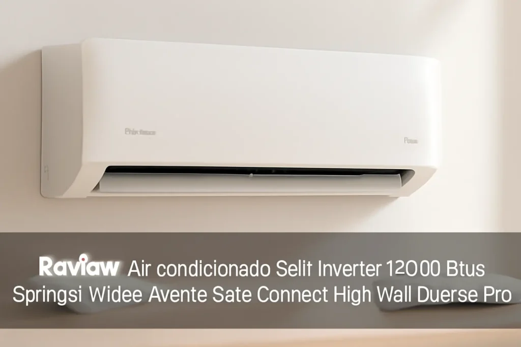 Ar-condicionado Split Inverter 12000 Btus Springer Midea Xtreme Save Connect High Wall Quente e Frio