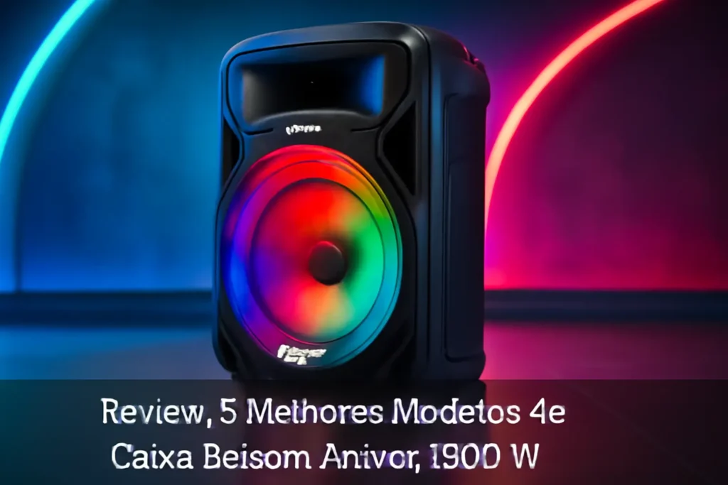 5 Melhores Modelos de caixa de som Amvox 1500w